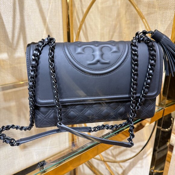 Tory Burch Large Fleming Matte Shoulder Bag 82559 - Picture 8 of 12